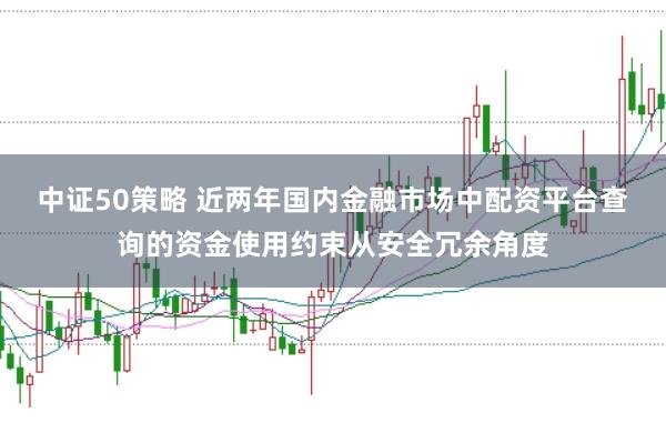 中证50策略 近两年国内金融市场中配资平台查询的资金使用约束从安全冗余角度