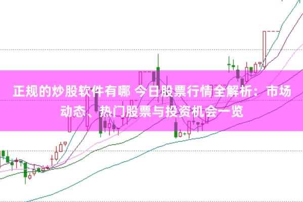 正规的炒股软件有哪 今日股票行情全解析:市场动态、热门股票与投资机会一览
